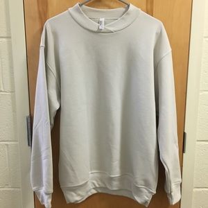 NWOT American Apparel Unisex Crossneck Pullover